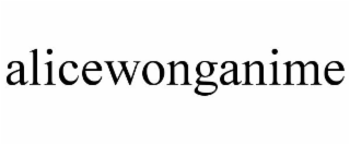 ALICEWONGANIME