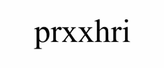 PRXXHRI