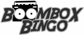 BOOMBOX BINGO WITH OR WITHOUT THE IMAGE OF A BOOMBOX.