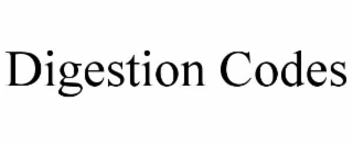 DIGESTION CODES