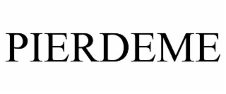 PIERDEME