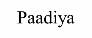 PAADIYA