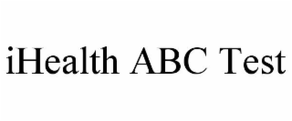 IHEALTH ABC TEST