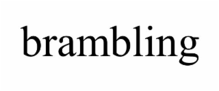 BRAMBLING