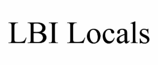 LBI LOCALS