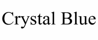 CRYSTAL BLUE