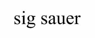 SIG SAUER