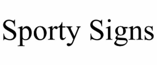 SPORTY SIGNS