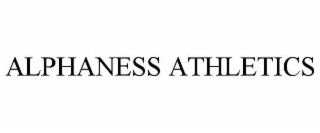 ALPHANESS ATHLETICS