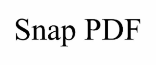 SNAP PDF