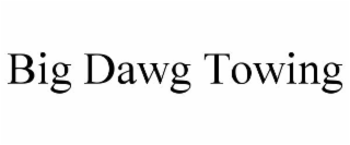 BIG DAWG TOWING