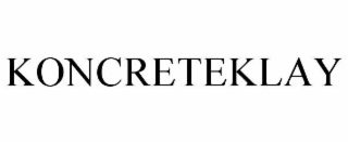 KONCRETEKLAY