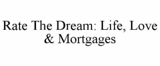 RATE THE DREAM: LIFE, LOVE & MORTGAGES