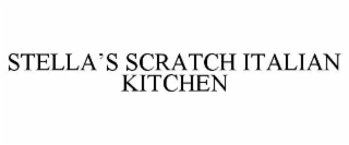 STELLA'S SCRATCH ITALIAN KITCHEN