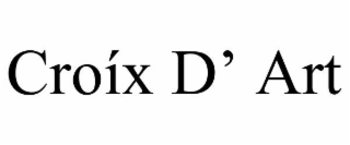 CROÍX D' ART