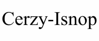 CERZY-ISNOP