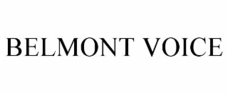 BELMONT VOICE