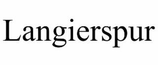 LANGIERSPUR