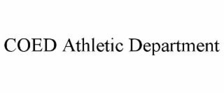 COED ATHLETIC DEPARTMENT