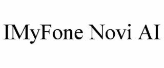 IMYFONE NOVI AI