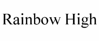 RAINBOW HIGH
