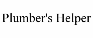 PLUMBER'S HELPER