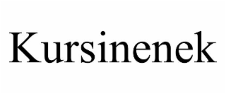 KURSINENEK