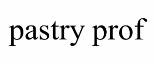 PASTRY PROF