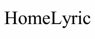 HOMELYRIC