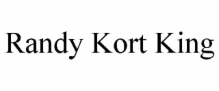 RANDY KORT KING