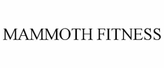 MAMMOTH FITNESS