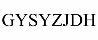 GYSYZJDH