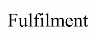 FULFILMENT