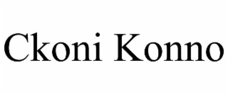 CKONI KONNO