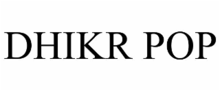 DHIKR POP