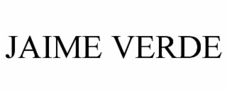 JAIME VERDE