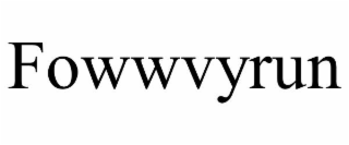 FOWWVYRUN