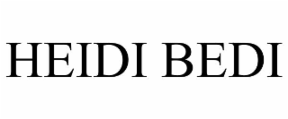 HEIDI BEDI