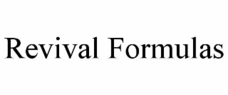 REVIVAL FORMULAS