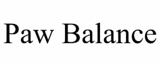 PAW BALANCE