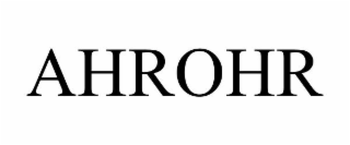 AHROHR