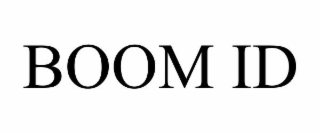 BOOM ID