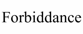 FORBIDDANCE