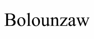 BOLOUNZAW