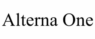 ALTERNA ONE