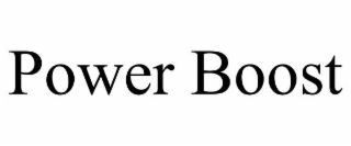 POWER BOOST