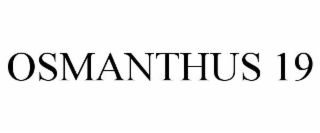 OSMANTHUS 19