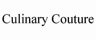 CULINARY COUTURE