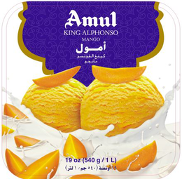 AMUL KING ALPHONSO MANGO 19 OZ (540 G / 1 L)