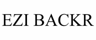 EZI BACKR